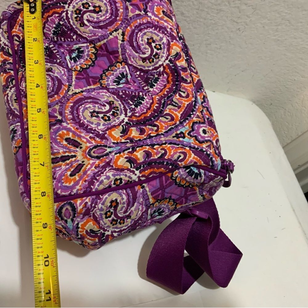 Vera Bradley insulated lunch bag red pink - Picture 7 of 9